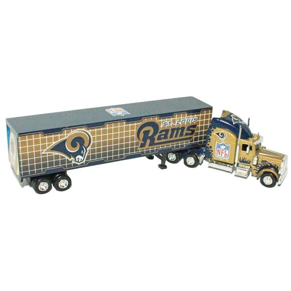 Vintage Rams Diecast Toy - NFL Football 1:80 Truck Limited Edition Fleer 2005 - Picture 6 of 12